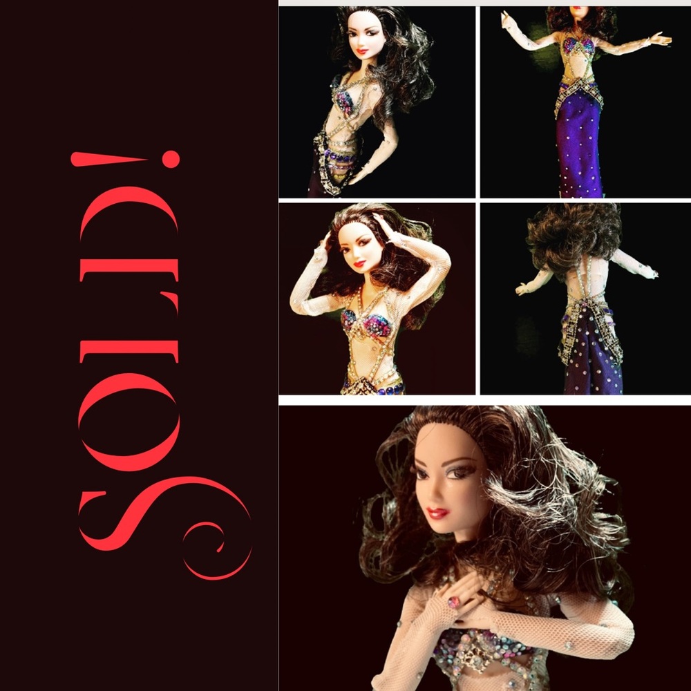 SOLD! OOAK BARBIE DOLL BELLY DANCER